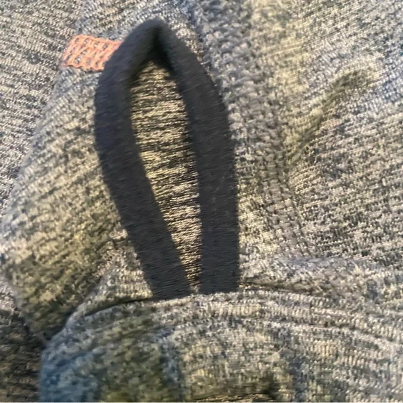 Nike Gray and Orange ladies Sz S 3/4 zip running dry fit - Picture 4 of 11